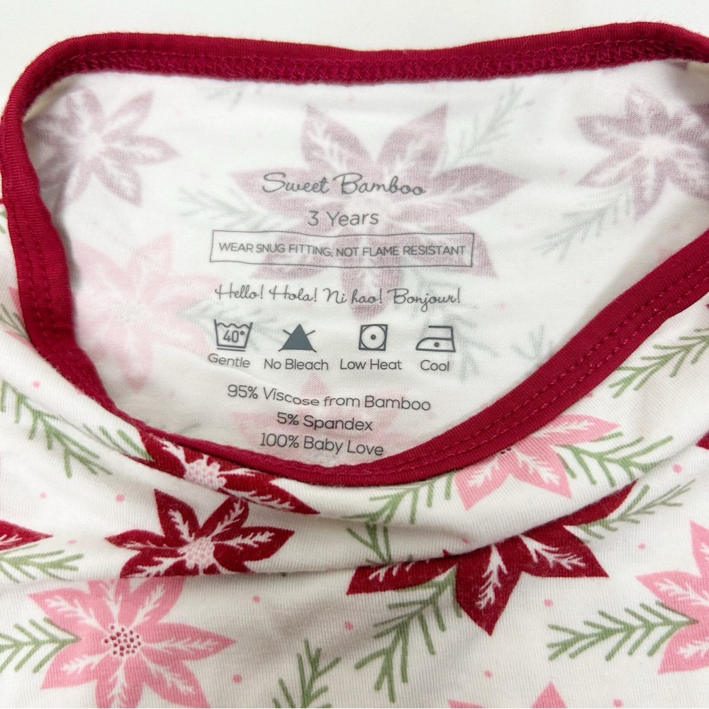 Sweet Bamboo Holiday Pajama Bundle – Size 3T - Picture 6 of 11